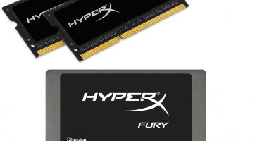 SO-DIMM modulok és Fury SSD érkezett a Kingston HyperX-től