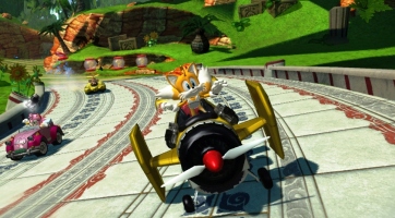Sonic & Sega All-Stars Racing: gamescom 2009 trailer