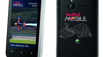 Sony Ericsson Xperia active - Red Bull MOBILE extrákkal
