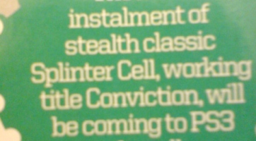 Splinter Cell Conviction