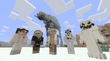 Star Wars karakterek költöztek a Minecraft világába