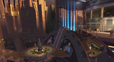 Star Wars: The Old Republic: Így készült a Coruscant planéta