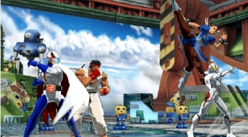 Tatsunoko Vs Capcom: Cross Generation of Heroes: Intro és gameplay action
