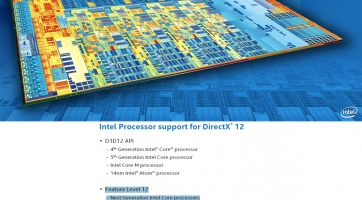 Teljes DirectX12 támogatással érkezik az Intel Skylake család