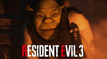 Thomas, a gőzmozdony után most Shrek ijesztget minket a Resident Evil 3-ban