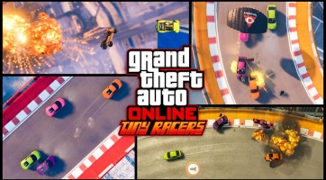 Tiny Racers név alatt felső nézetes retro versenyjáték kerül a GTA Online-ba!
