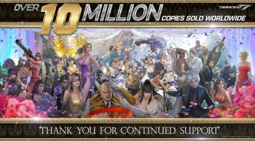 Több mint 10 millió példány kelt el a Tekken 7-ből