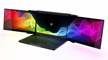 Többmonitoros laptoppal kísérletezik a Razer