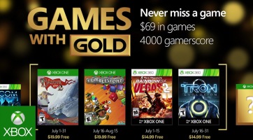 TRON: Evolution és The Banner Saga 2 a júliusi Xbox Live Gold ingyenes játékai között