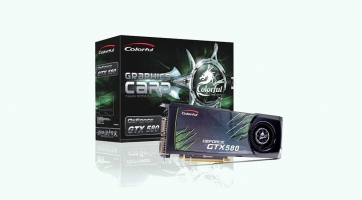Túlhajtott GTX 580-as gyorsító a Colorful kínálatában