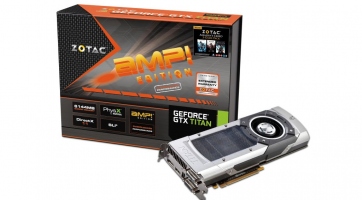 Túlhajtott GTX Titan gyorsítóval jelentkezett a Zotac