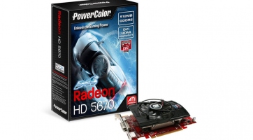 Túlhajtott Radeon HD 5670 a PowerColor kínálatában