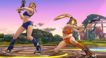 Új Zero Suit Samus szerelés a Super Smash Bros játékban