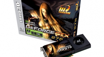 Újabb GeForce GTX 275 kártya az Inno3D-től