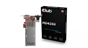 Új HD 4350-es gyorsító a Club3D kínálatában
