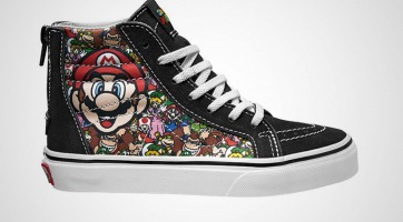 Vagány cipőket készít retro játékosoknak a Nintendo és a Vans