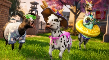 Vagány nyári kiegészítők érkeztek a Goat Simulator 3-ba