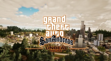 Valami elképesztően néz ki a GTA: San Andreas Unreal Engine 4 alatt