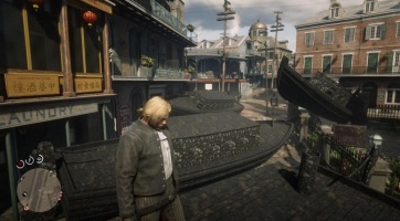 Valamiért hajók potyogtak a Red Dead Online egyik városának utcáira