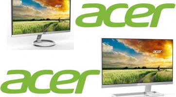 Vékony kávával és nagy méretekkel érkeznek az új Acer monitorok