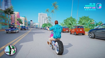 Vice City lélegzetelállítóan néz ki ezzel a GTA V moddal