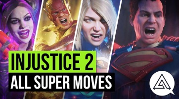 Videón az Injustice 2 összes karaktere és mozdulataik