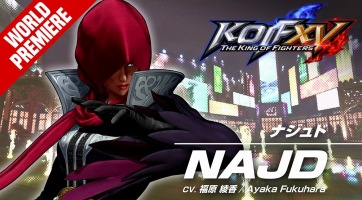 Videón Najd, a The King of Fighters XV következő bunyósa