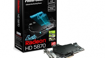 Vízhűtéses Radeon HD 5870 a PowerColor-tól