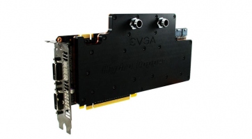 Vízhűtéssel szerelt GeForce GTX 295 az EVGA-tól
