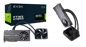 Vízhűtést kapott az EVGA csúcskártyája