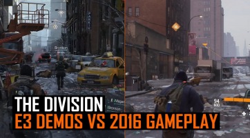 Watch Dogs-fóbia: hasonlítsd össze a The Division E3-as és aktuális felvételeit!