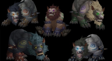 World of Warcraft Cataclysm: Troll és Worgen druida formák
