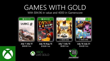WRC 8 és Saints Row 2 a júliusi Games With Goldban