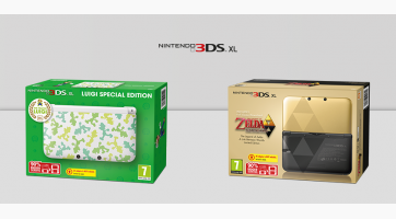 Zelda és Luigi mintázatú Nintendo 3DS modellek érkeznek Európába