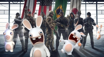 Zseniális Rabbids easter eggre bukkantak a Rainbow Six: Siege legújabb csataterén