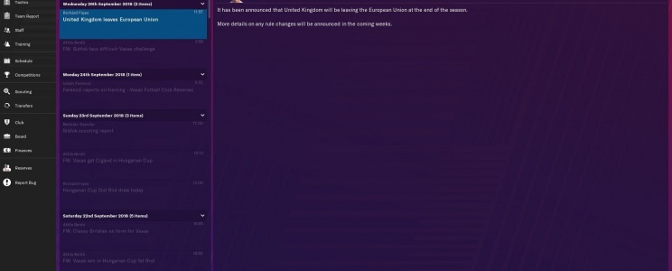 Football Manager 2019