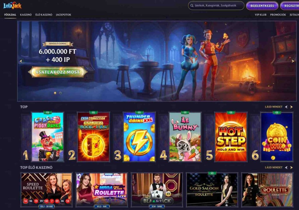 Weiss Casino játéktermi felület pénzügyi beállításokkal