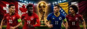 2026-os foci-vb B csoport: Svájc előtt nyitva az út