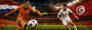 Hollandia – Tunézia fogadási tipp: benne van a háromgólos siker