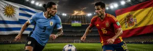 Uruguay – Spanyolország fogadási tipp: szoros meccs lehet
