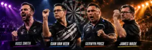 Négy szoros nyolcaddöntőre építjük a szerdai darts szelvényt