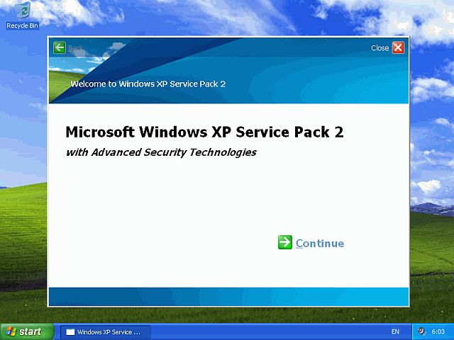 Előzetesen kap MS-javítófoltokat az amerikai kormányzat