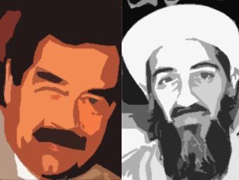 Osama és Saddam vírusként riogat