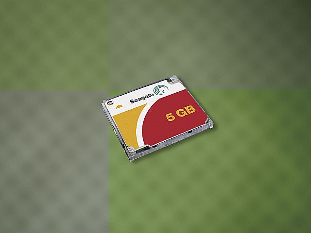 8 GB-os 1'-es merevlemezes meghajtók A Seagate-tól