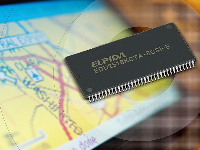 2 Gbites SDRAM lapka 80 nm-es technológiával