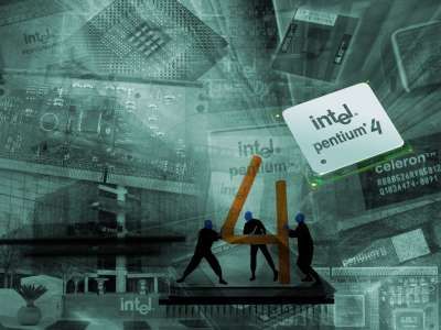 Kétmagos Intel Pentium D processzorok szerverekhez