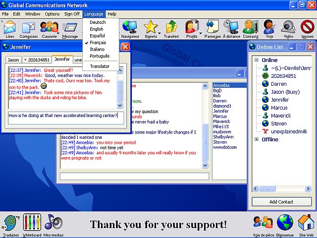 A netező amerikai tizenévesek 3/4-e használja az azonnali üzenetküldő szolgáltatásokat