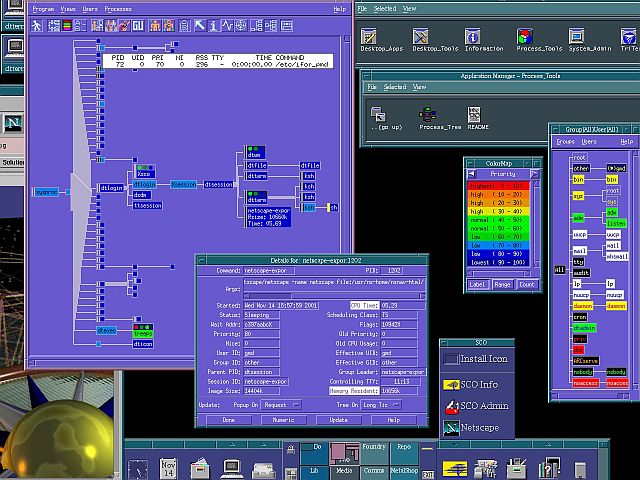 Itt a SCO Open Server 6. generációs UNIX