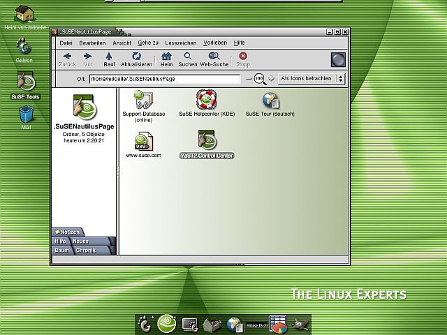 Novell openSUSE projekt a Linux népszerűsítéséért