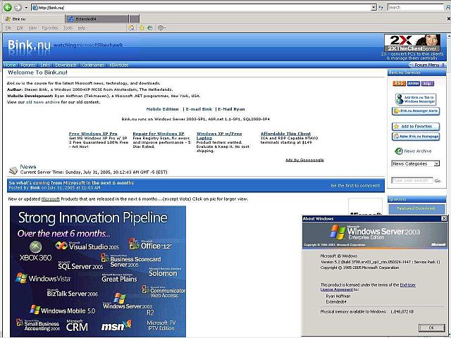 Nyilvános béta változat jelenik meg az IE 7-ből